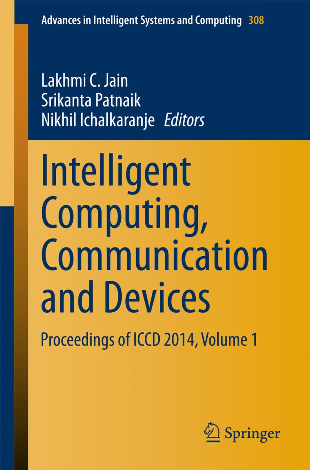 Big bigCover of Intelligent Computing, Communication and Devices