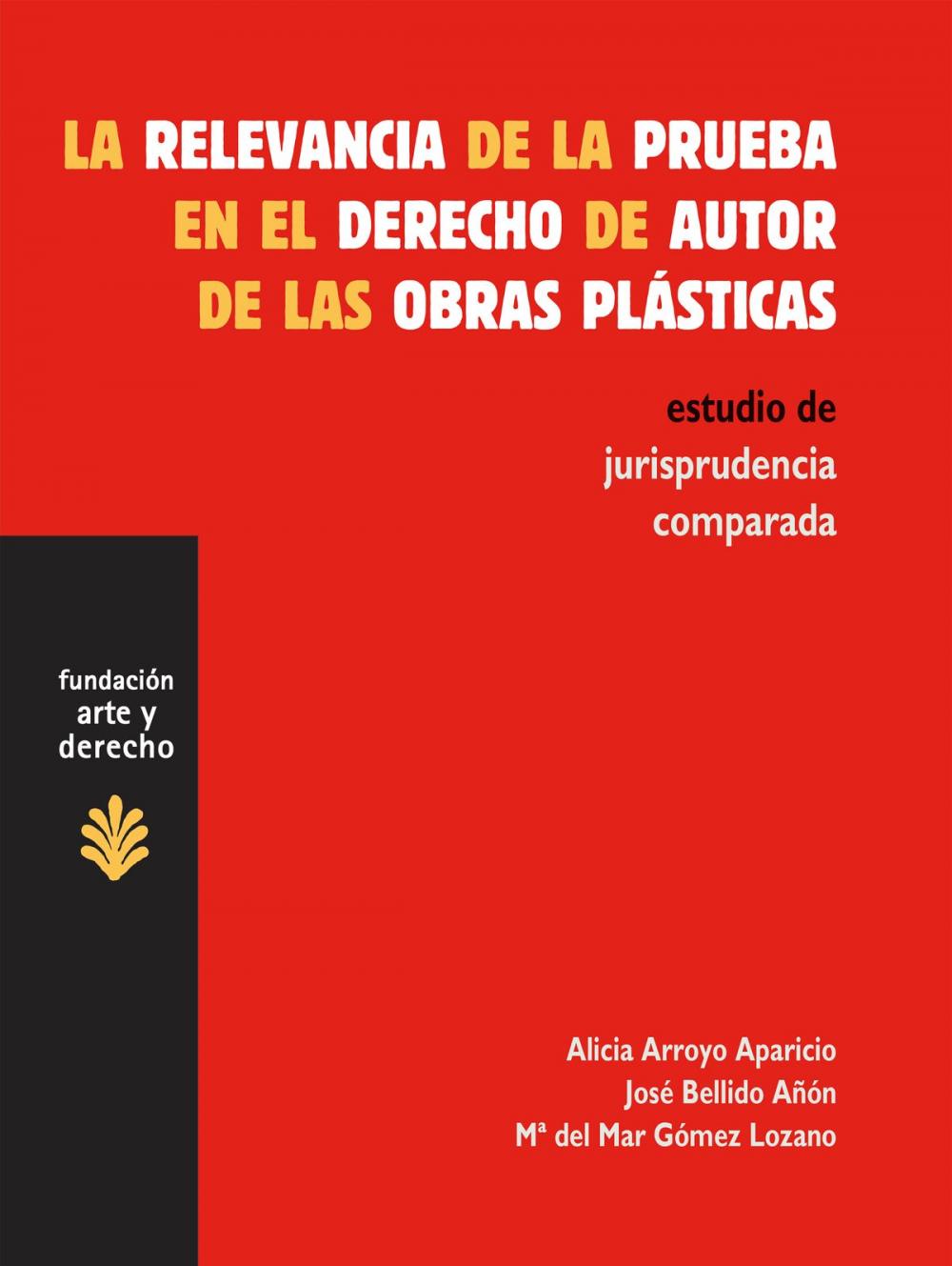 Big bigCover of La relevancia de la prueba en el derecho de autor de las obras plásticas