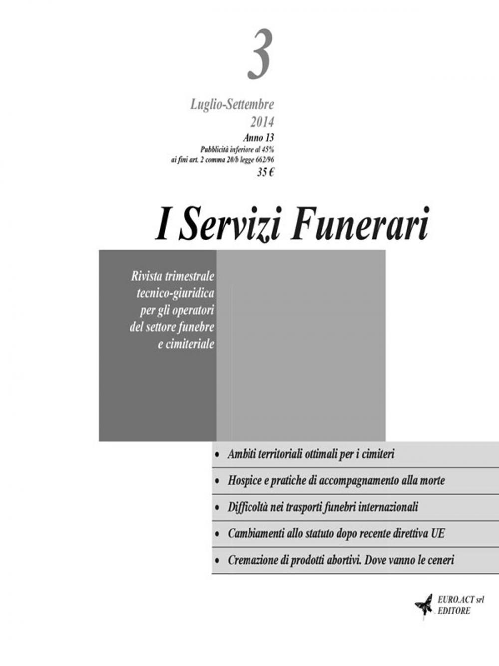 Big bigCover of I Servizi Funerari