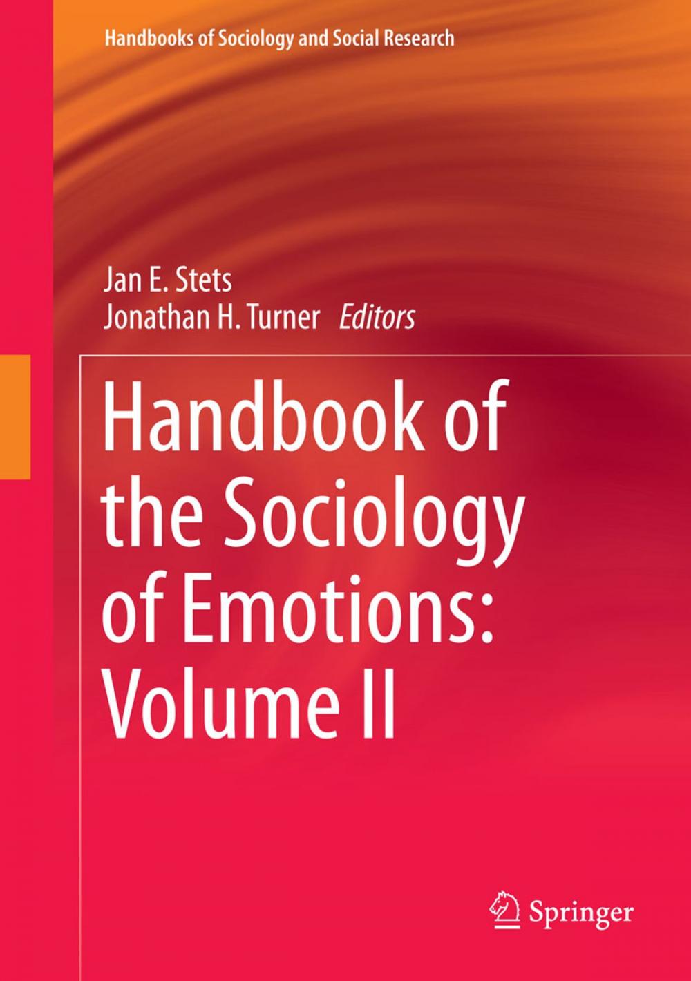 Big bigCover of Handbook of the Sociology of Emotions: Volume II