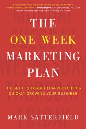 Cover of the book The One Week Marketing Plan by Daniel S. Kirschenbaum, PhD