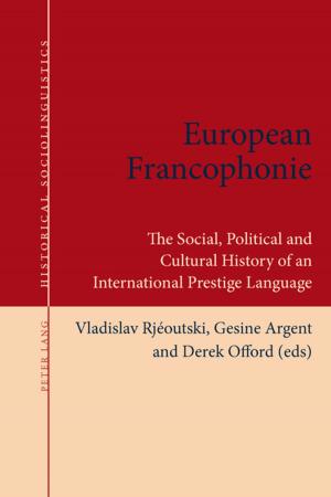 Cover of European Francophonie