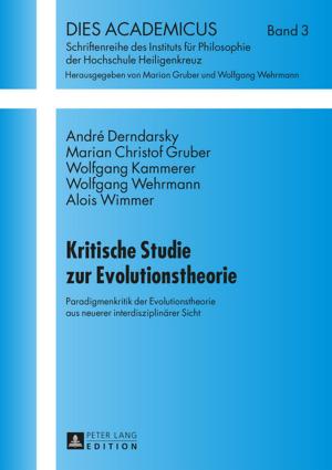 Cover of the book Kritische Studie zur Evolutionstheorie by Daniel Holzmann