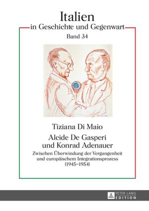 Cover of the book Alcide De Gasperi und Konrad Adenauer by Helga Finter