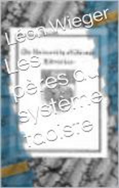 Cover of the book Les pères du système taoiste by Léon Wieger, MB