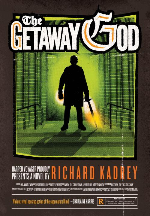 Cover of the book The Getaway God by Richard Kadrey, Harper Voyager