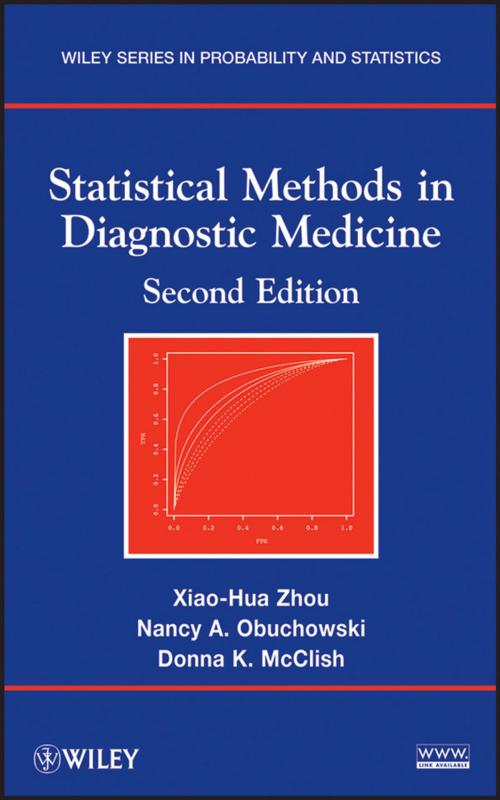 Cover of the book Statistical Methods in Diagnostic Medicine by Xiao-Hua Zhou, Nancy A. Obuchowski, Donna K. McClish, Wiley