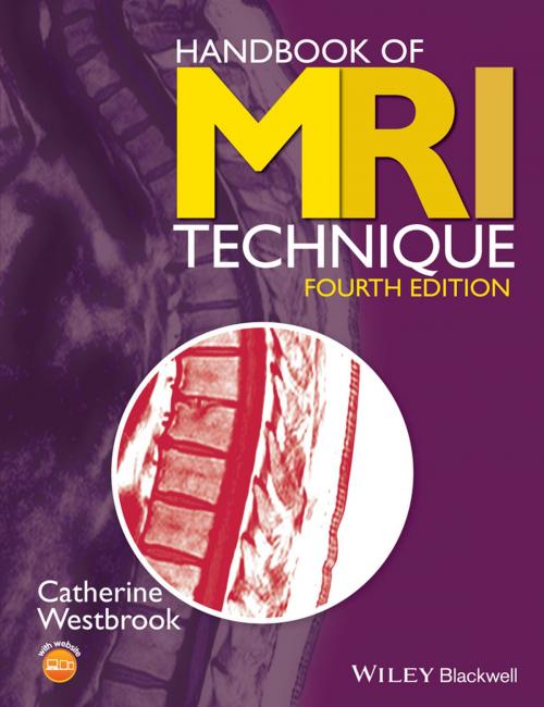 Cover of the book Handbook of MRI Technique by Catherine Westbrook, Wiley