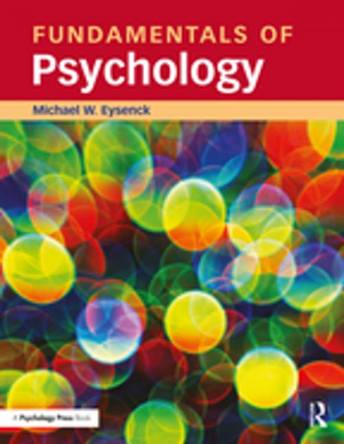 Cover of the book Fundamentals of Psychology by Michael Eysenck, Taylor and Francis