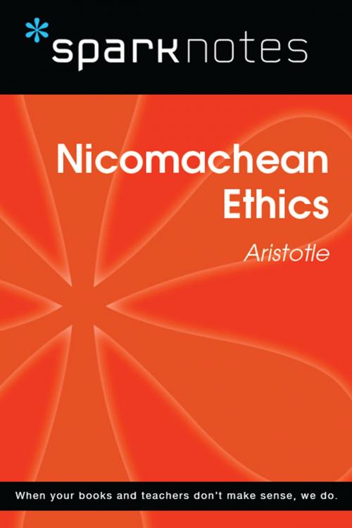 Cover of the book Nicomachean Ethics (SparkNotes Philosophy Guide) by SparkNotes, Spark