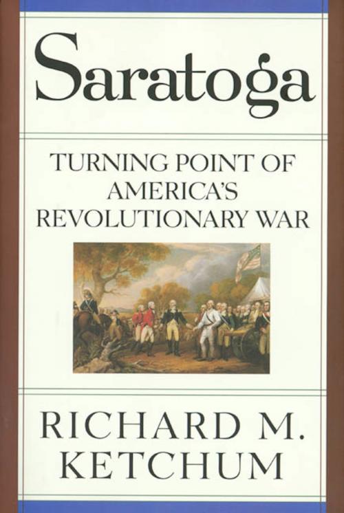 Cover of the book Saratoga by Richard M. Ketchum, Henry Holt and Co.