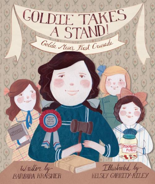 Cover of the book Goldie Takes a Stand by Barbara Krasner, Lerner Publishing Group