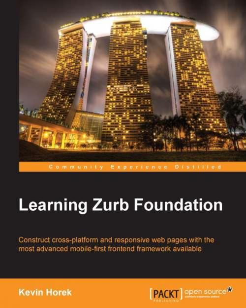 Cover of the book Learning Zurb Foundation by Kevin Horek, Packt Publishing