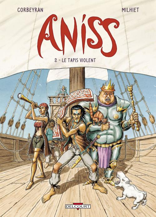 Cover of the book Aniss T02 by Eric Corbeyran, Olivier Milhiet, Delcourt