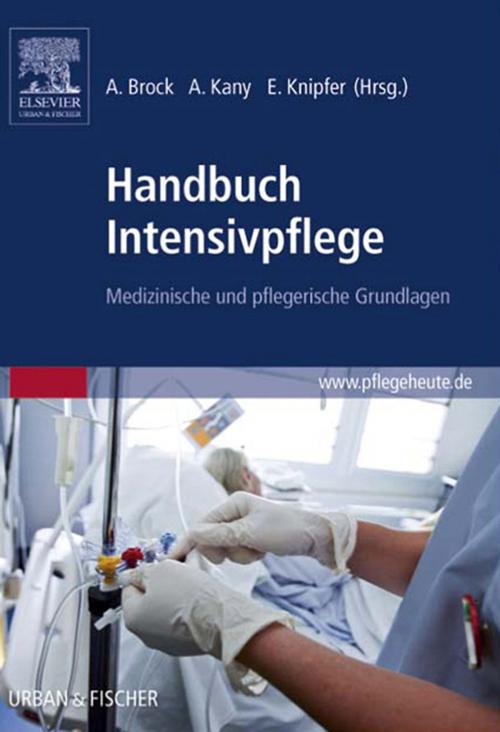 Cover of the book Handbuch Intensivpflege by , Elsevier Health Sciences