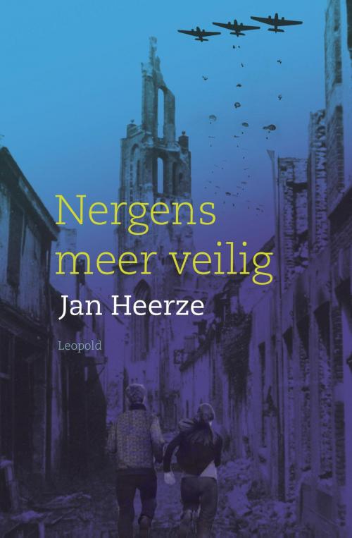 Cover of the book Nergens meer veilig by Jan Heerze, WPG Kindermedia