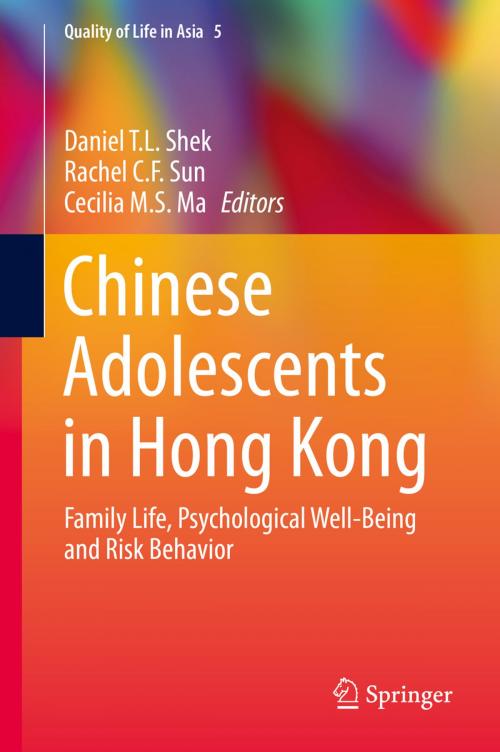 Cover of the book Chinese Adolescents in Hong Kong by , Springer Singapore