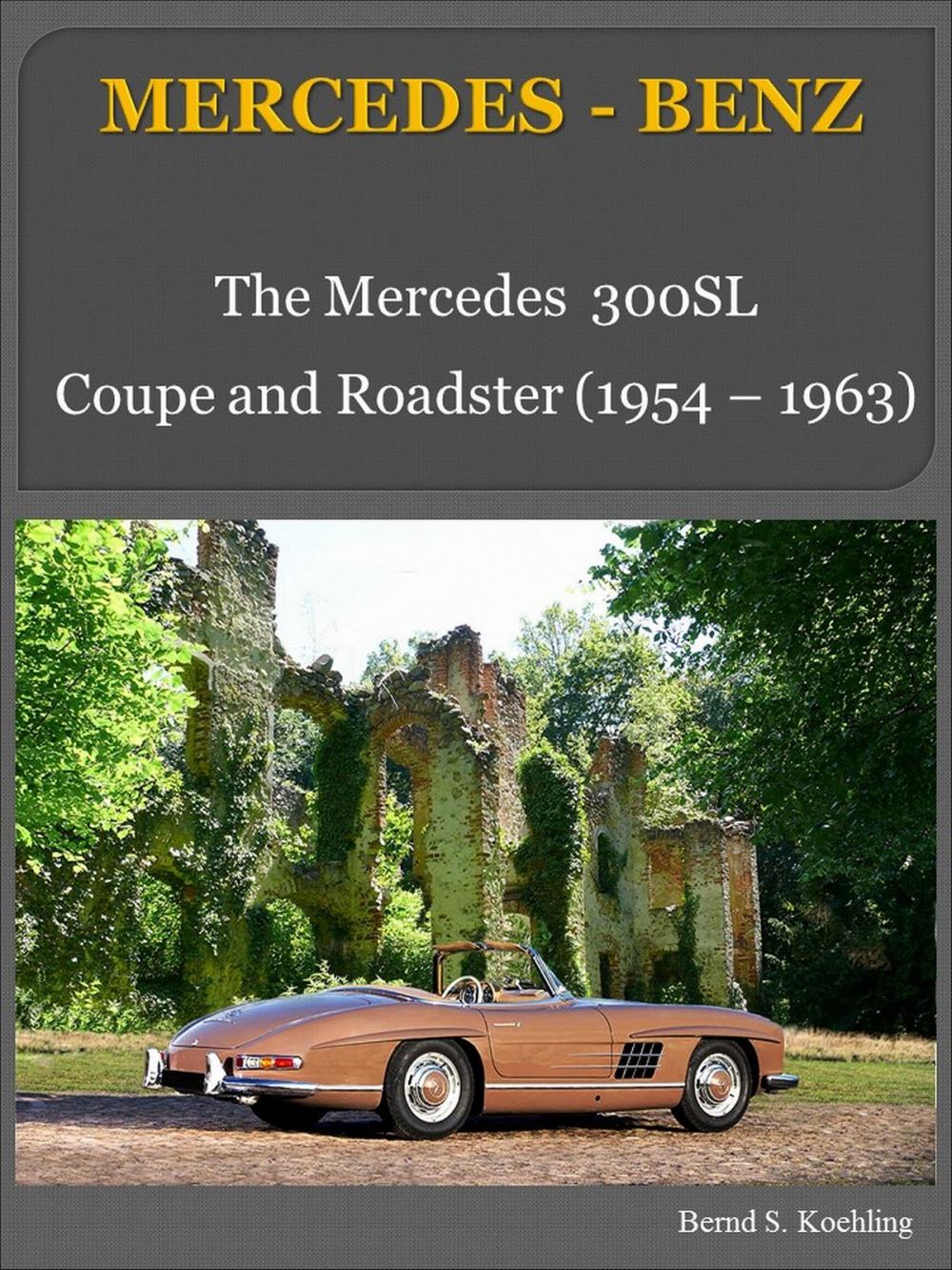 Big bigCover of Mercedes-Benz 300SL W198 with chassis number/data card explanation