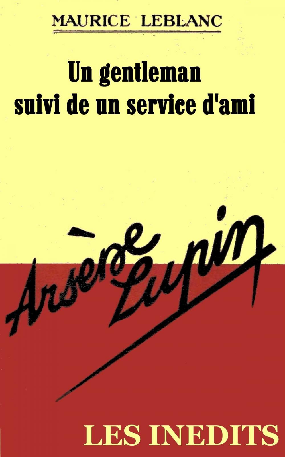 Big bigCover of un gentleman suivi de un service d'ami