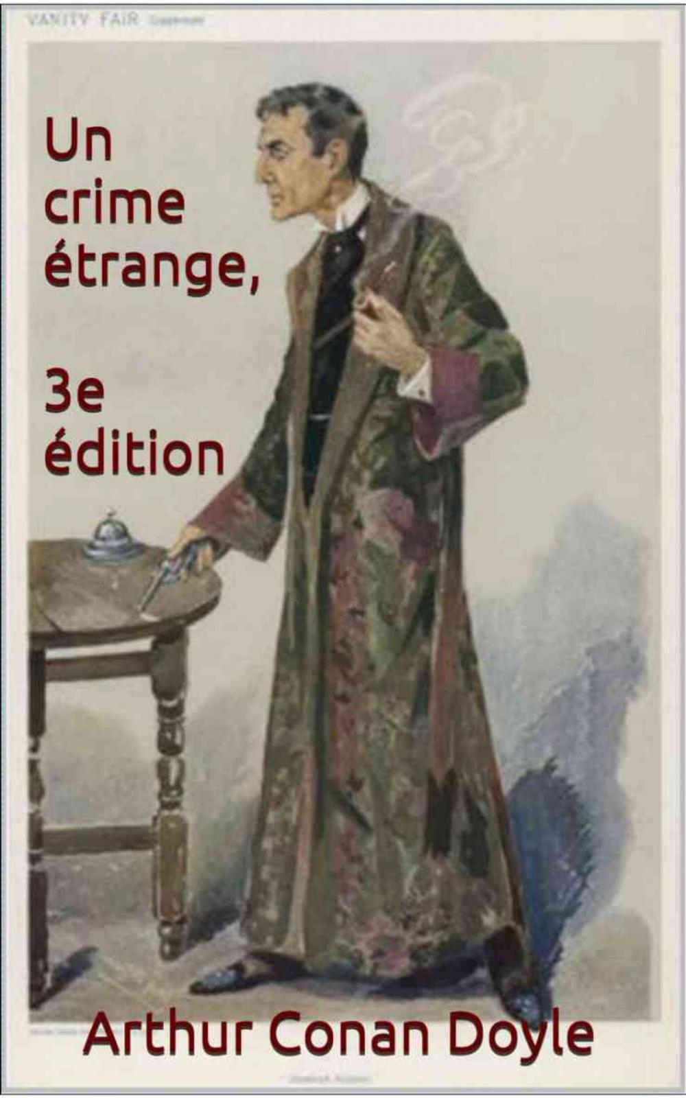 Big bigCover of Un crime étrange, 3e édition