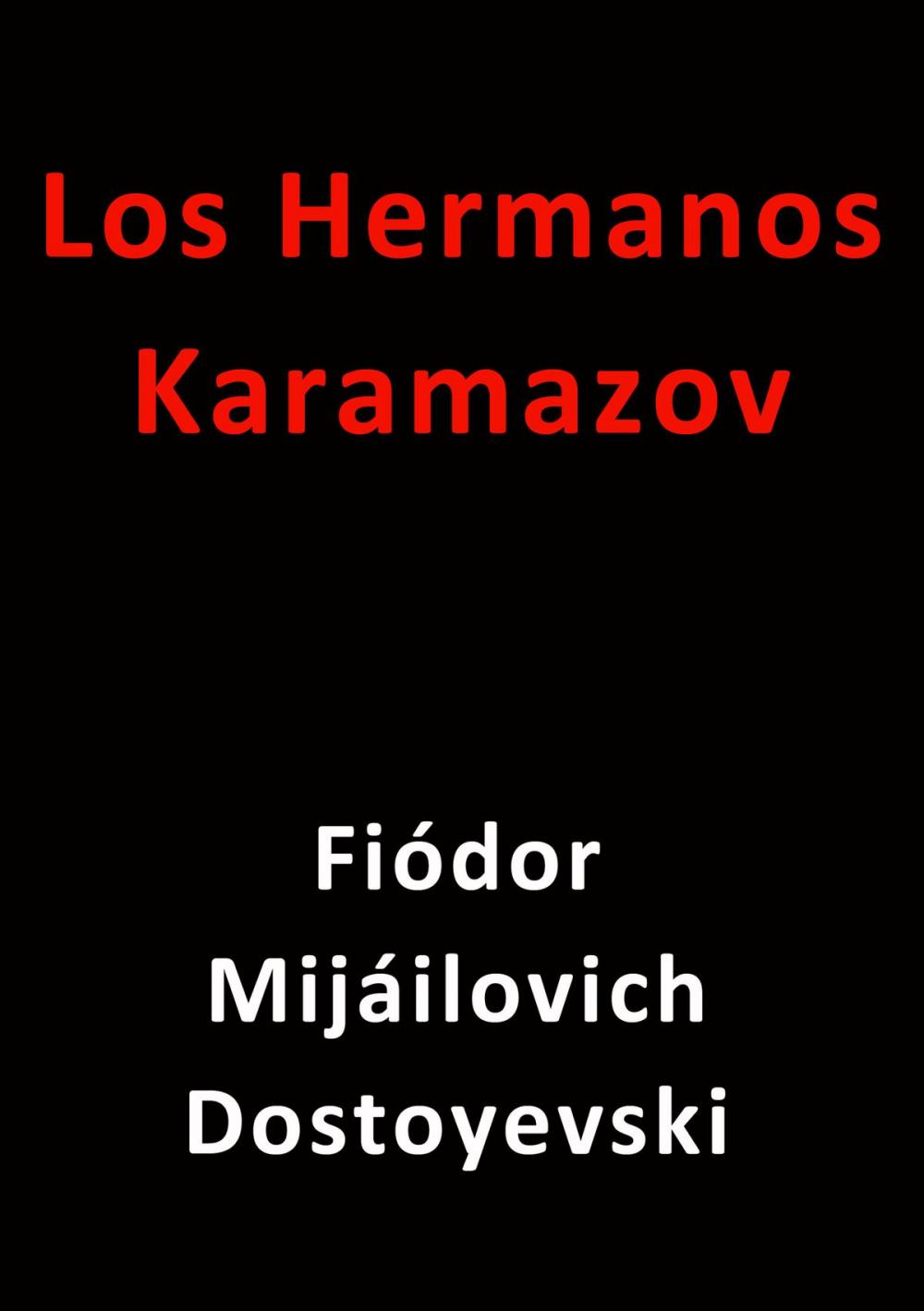 Big bigCover of Los hermanos Karamazov