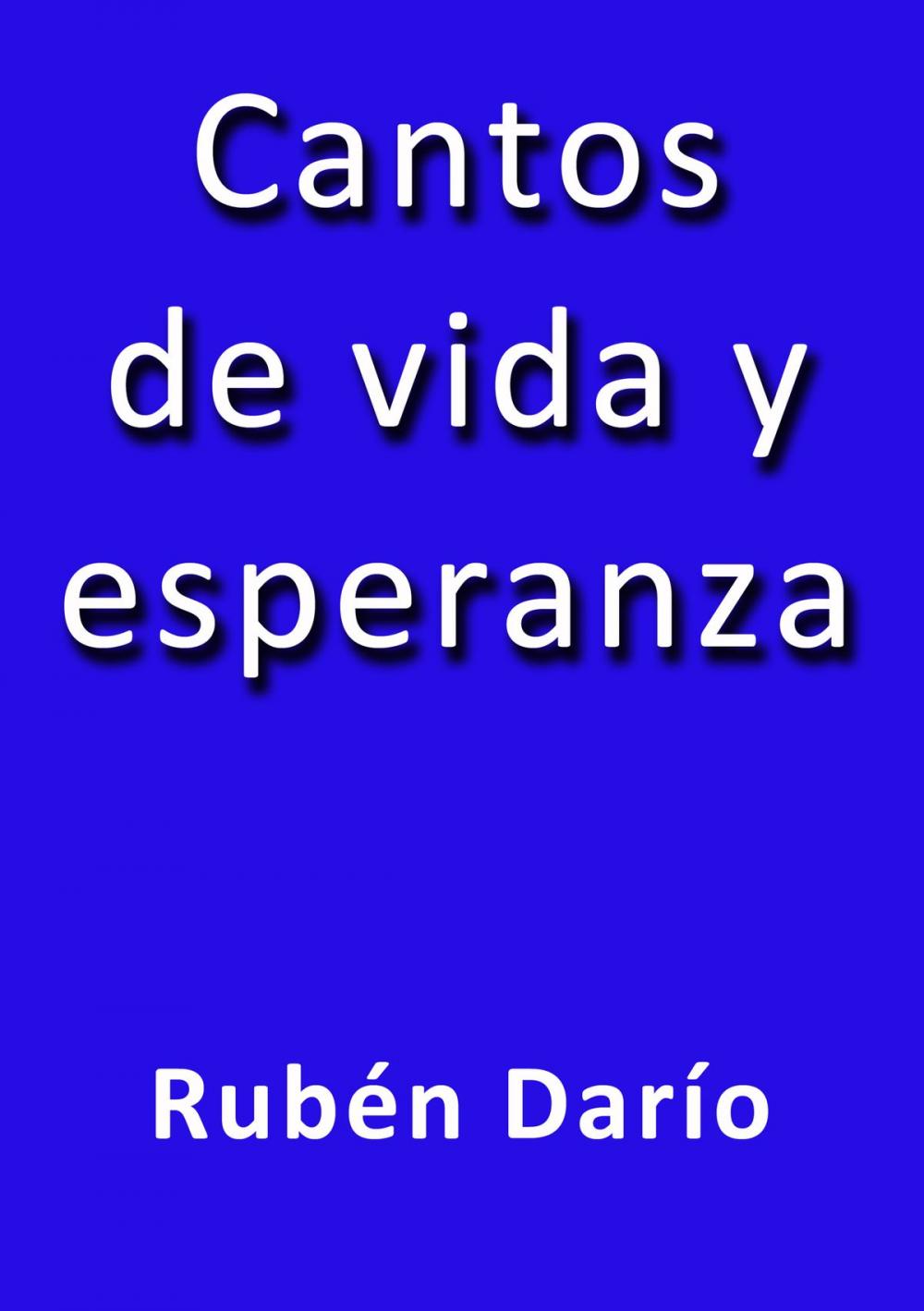 Big bigCover of Cantos de vida y esperanza