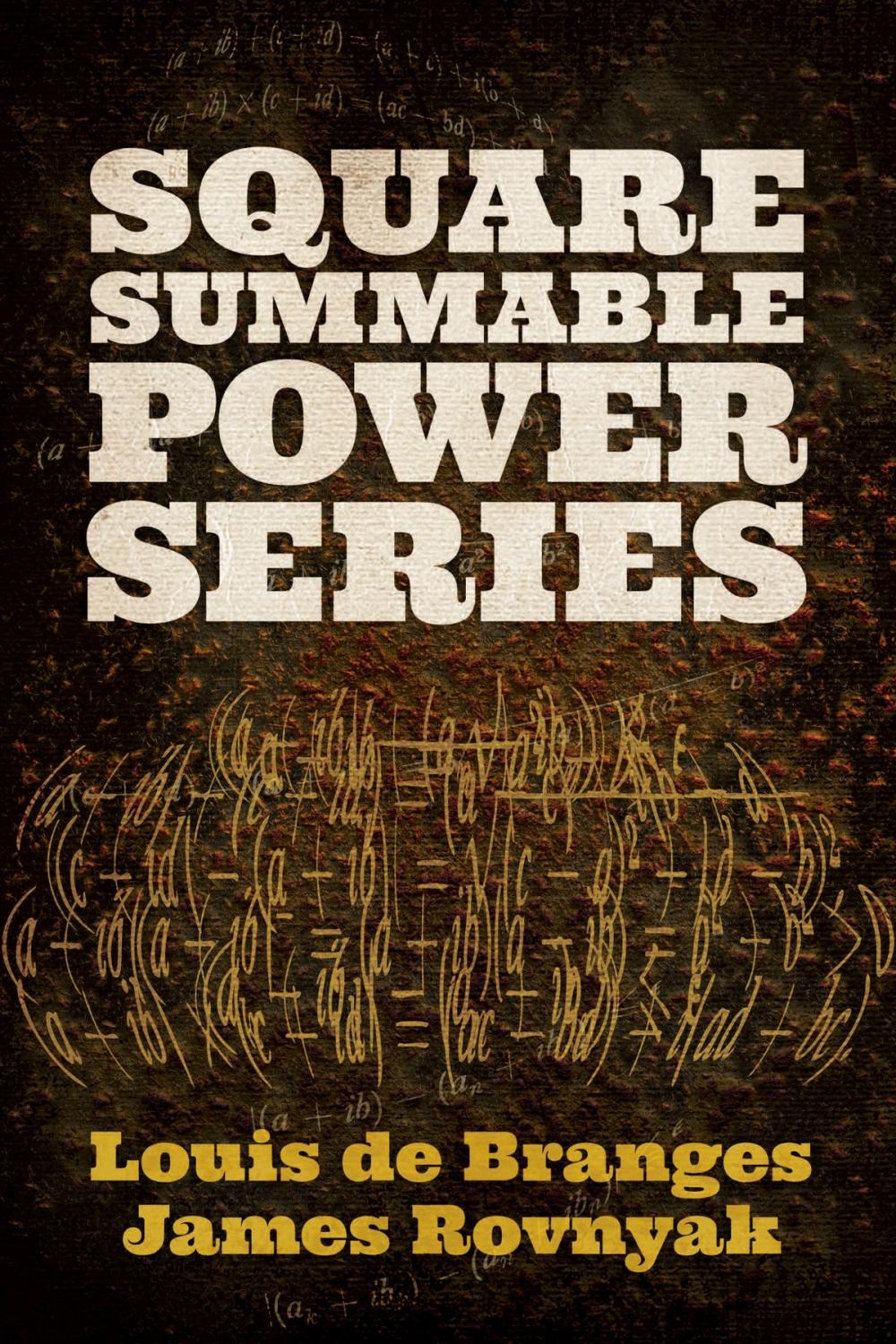 Big bigCover of Square Summable Power Series