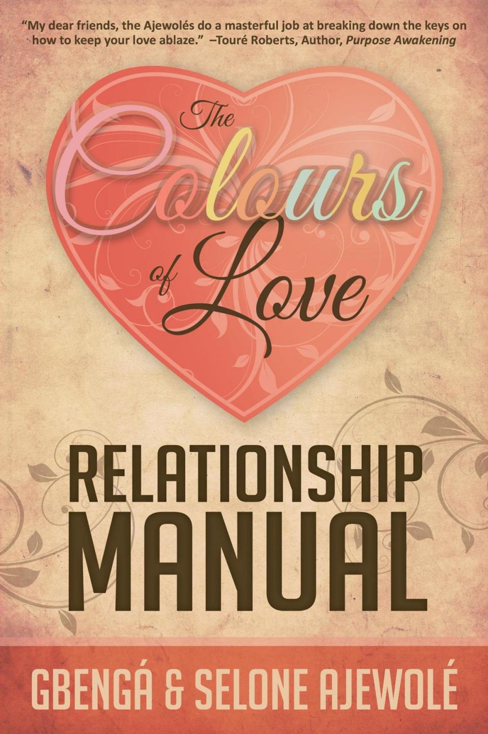 Big bigCover of The Colours of Love Relationship Manual