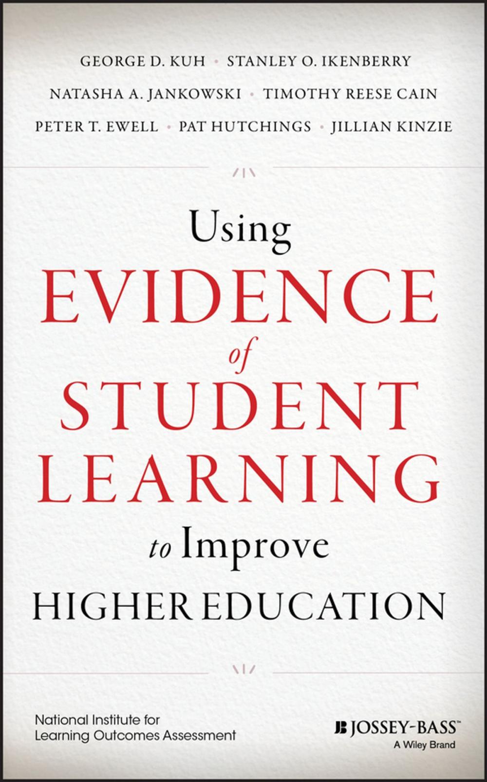 Big bigCover of Using Evidence of Student Learning to Improve Higher Education