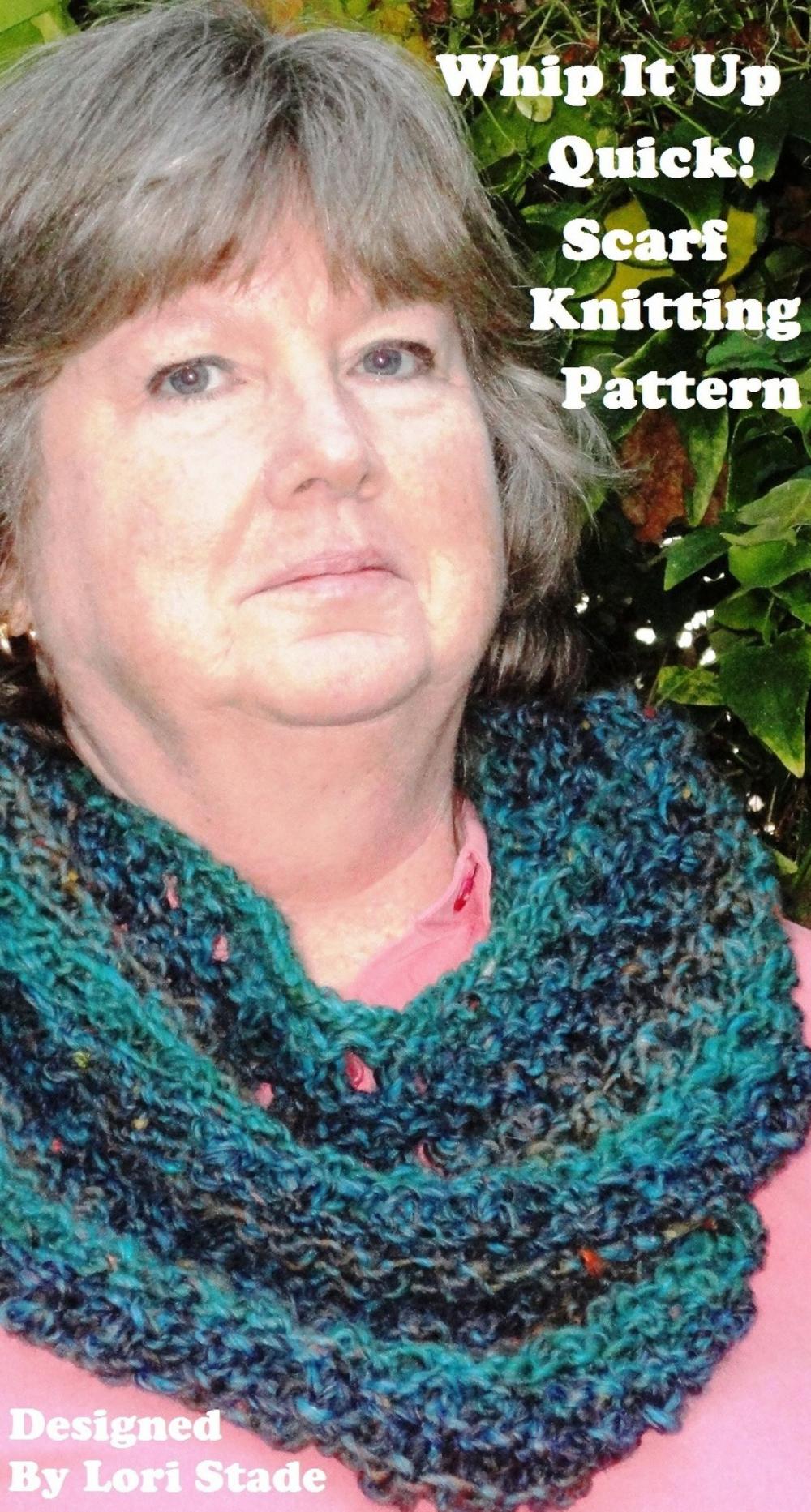 Big bigCover of The Whip It Up Quick Scarf Knitting Pattern