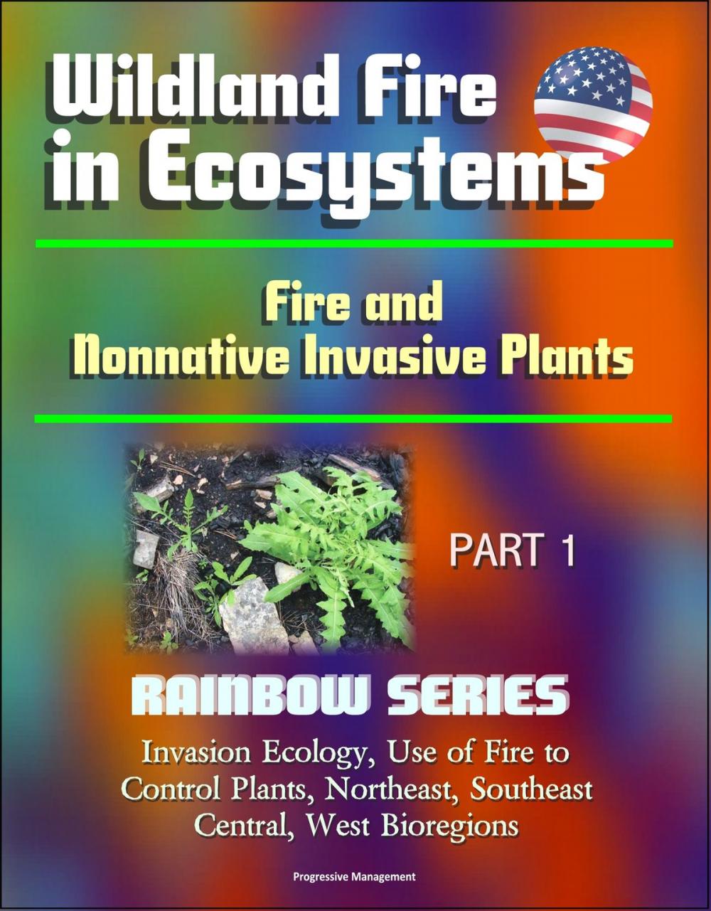 Big bigCover of Wildland Fire in Ecosystems: Fire and Nonnative Invasive Plants (Rainbow Series) Part 1 - Invasion Ecology, Use of Fire to Control Plants, Northeast, Southeast, Central, West Bioregions