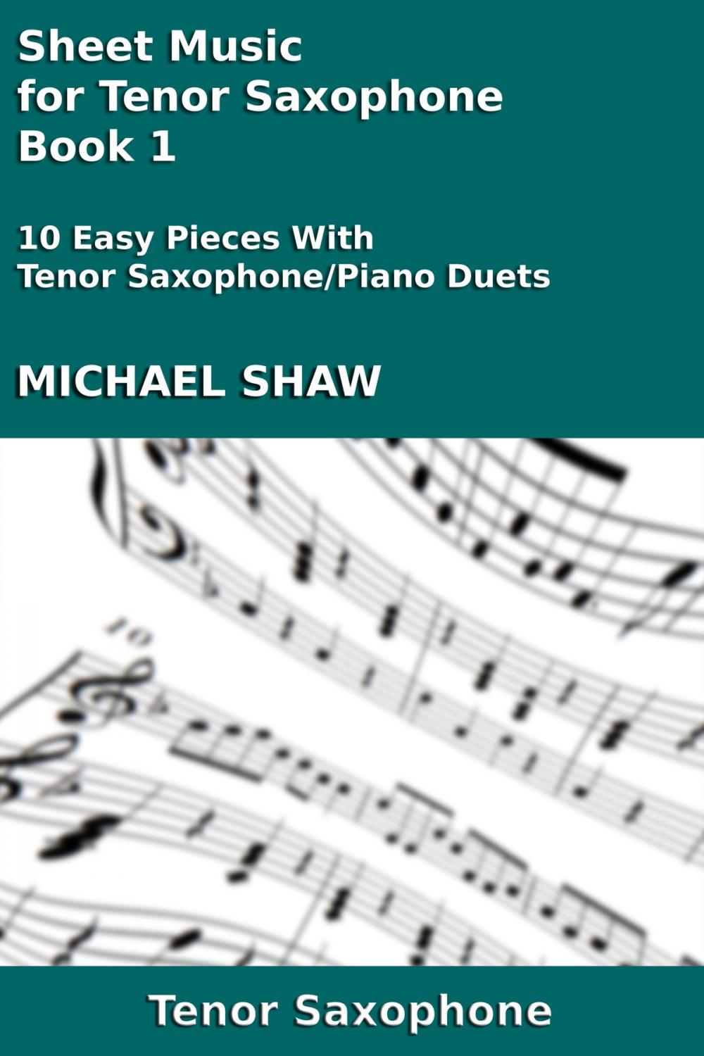 Big bigCover of Sheet Music for Tenor Saxophone: Book 1