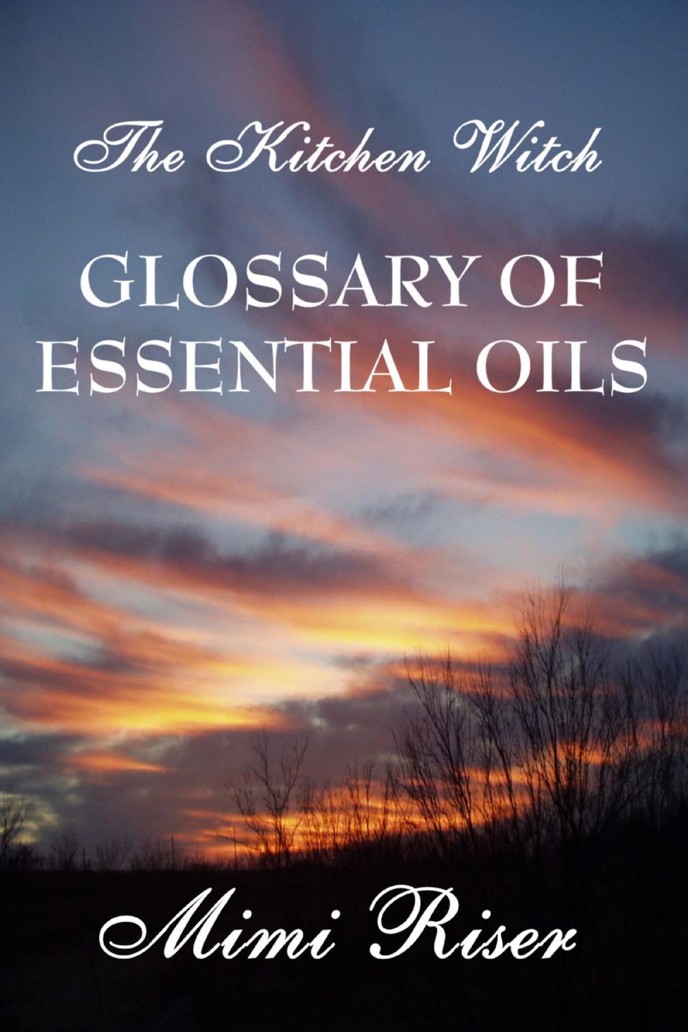 Big bigCover of The Kitchen Witch Glossary of Essential Oils