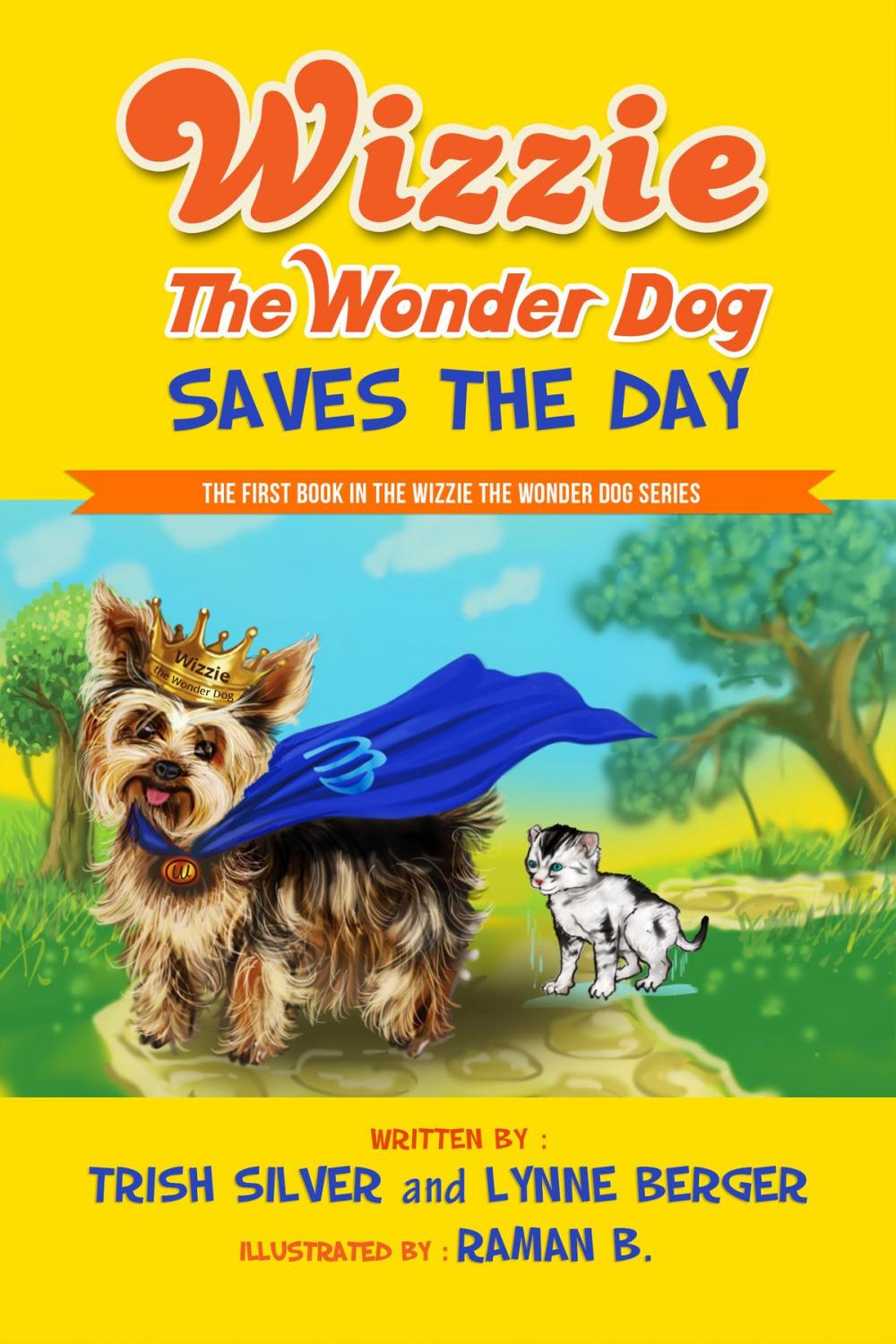 Big bigCover of Wizzie The Wonder Dog Saves The Day
