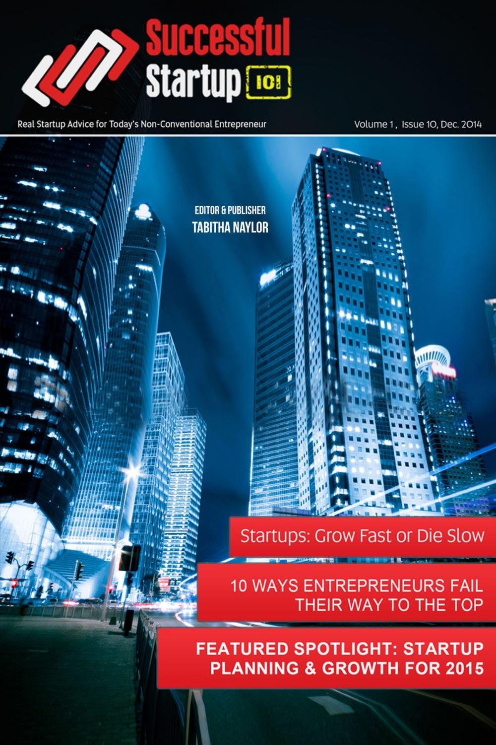 Big bigCover of Successful Startup 101 Magazine: Issue 10