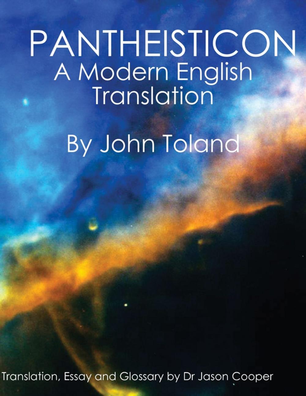 Big bigCover of Pantheisticon: A Modern English Translation