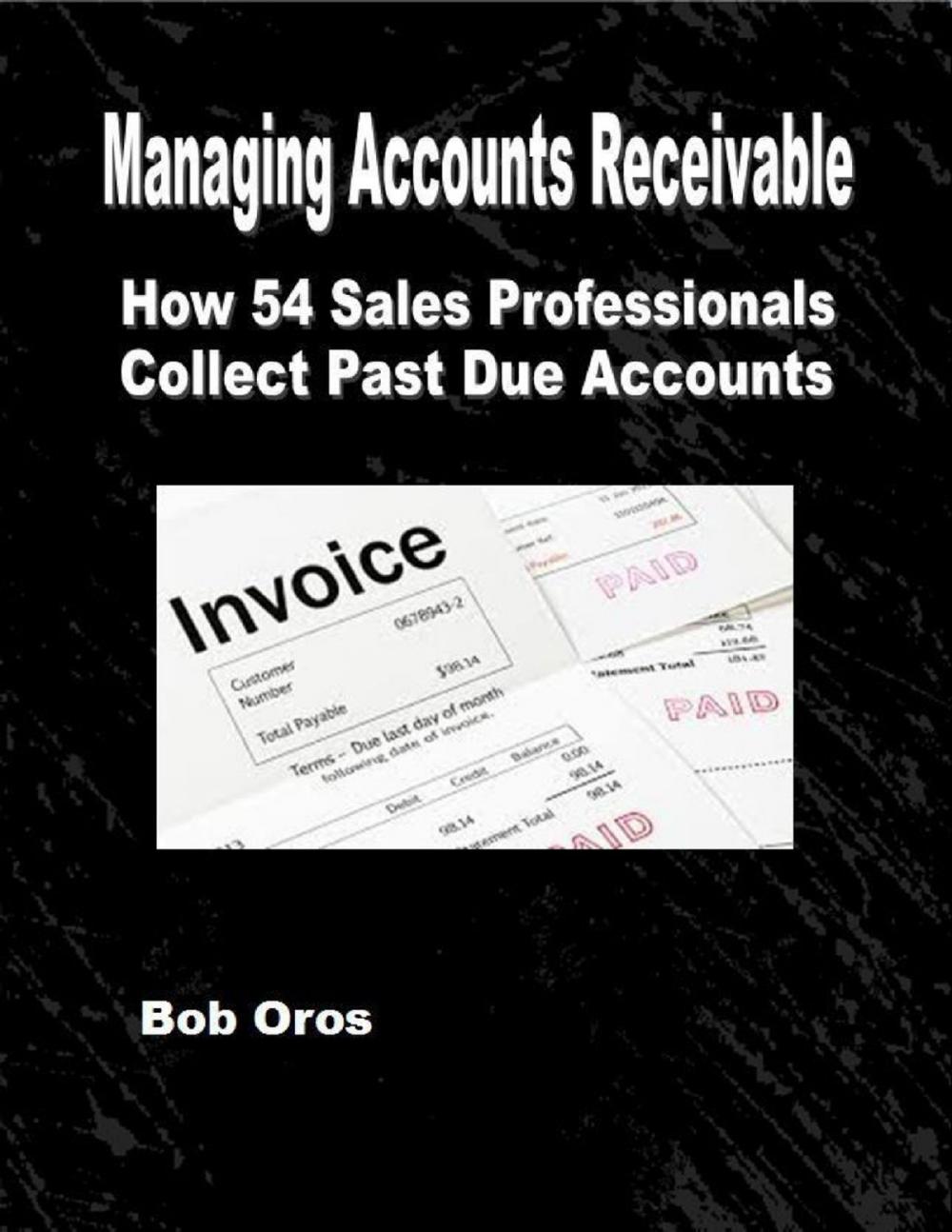 Big bigCover of Managing Accounts Receivable: How 54 Sales Professionals Collect Past Due Accounts