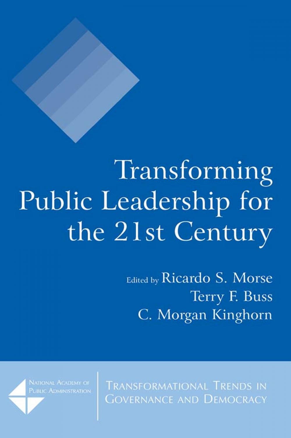 Big bigCover of Transforming Public Leadership for the 21st Century