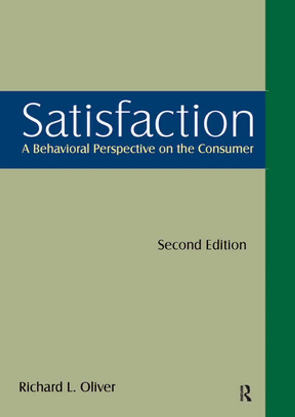 Big bigCover of Satisfaction: A Behavioral Perspective on the Consumer