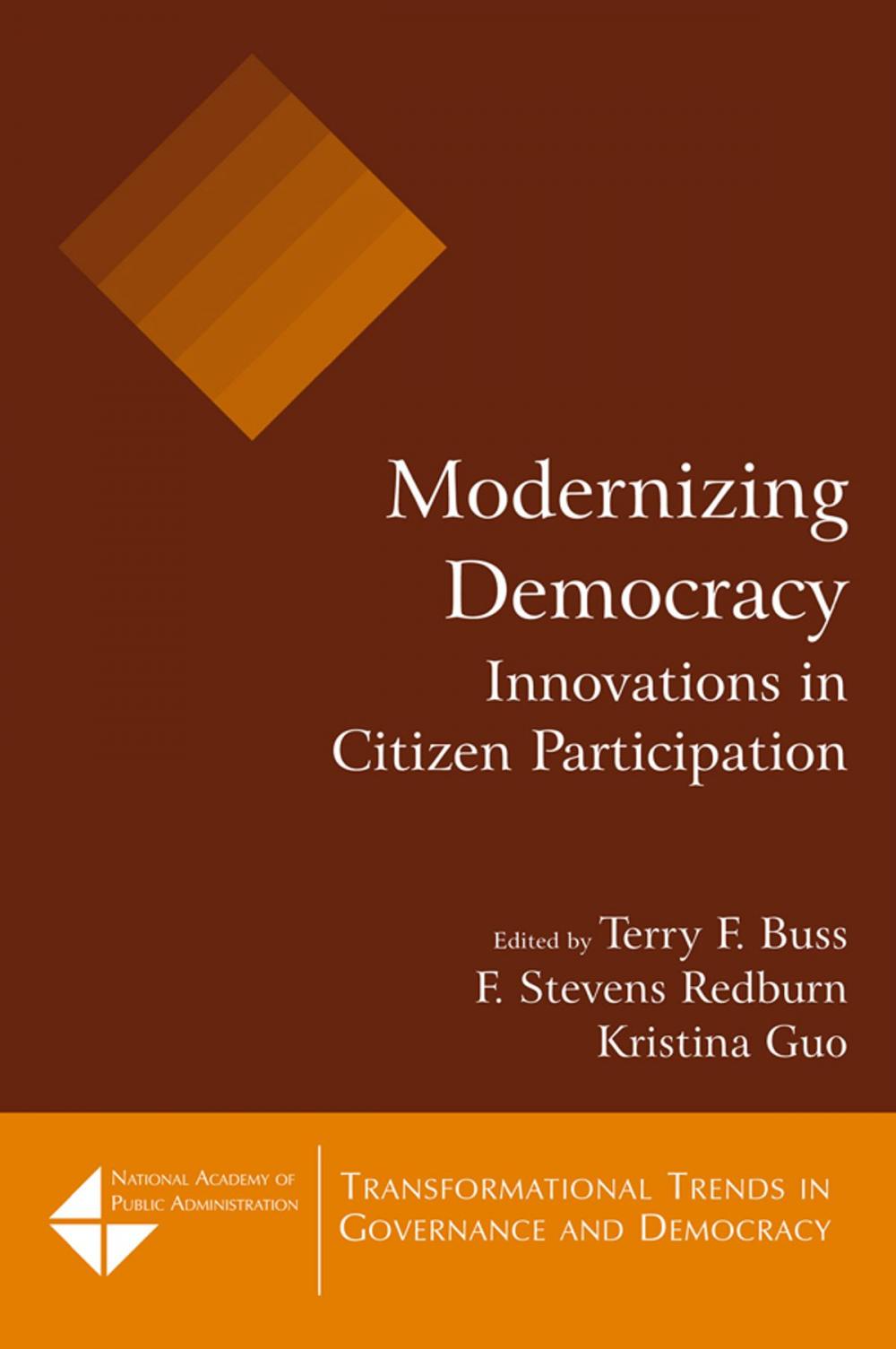 Big bigCover of Modernizing Democracy: Innovations in Citizen Participation