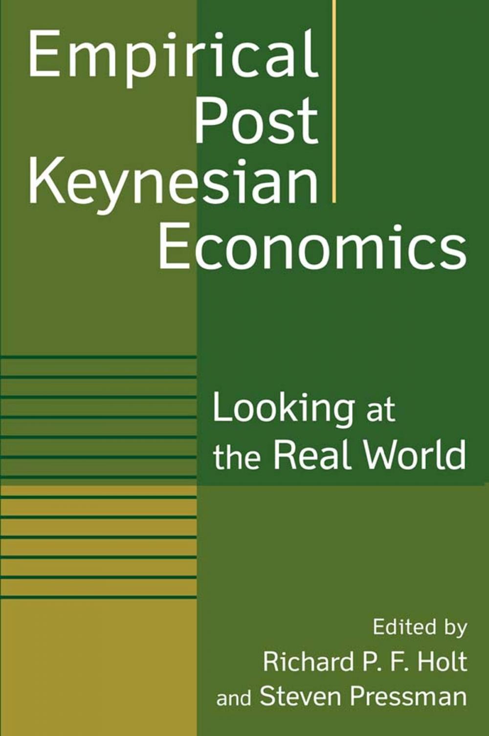 Big bigCover of Empirical Post Keynesian Economics