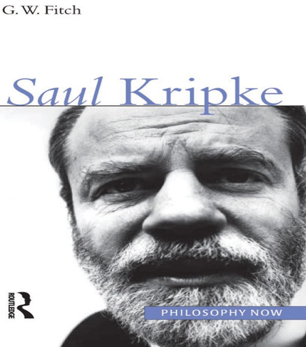 Big bigCover of Saul Kripke