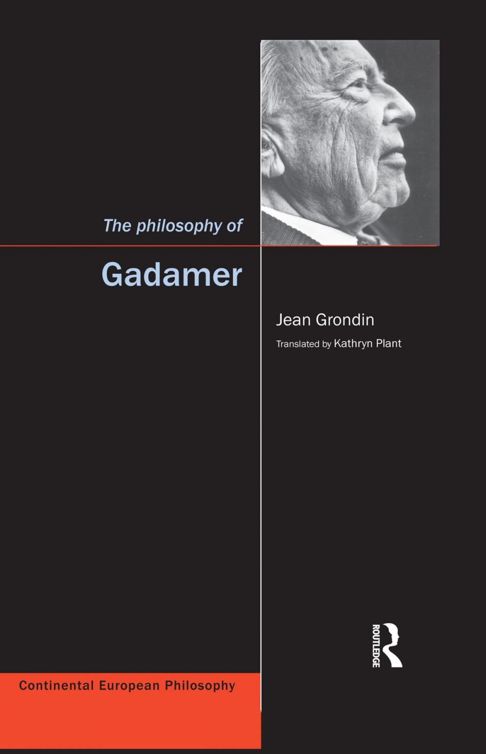 Big bigCover of The Philosophy of Gadamer