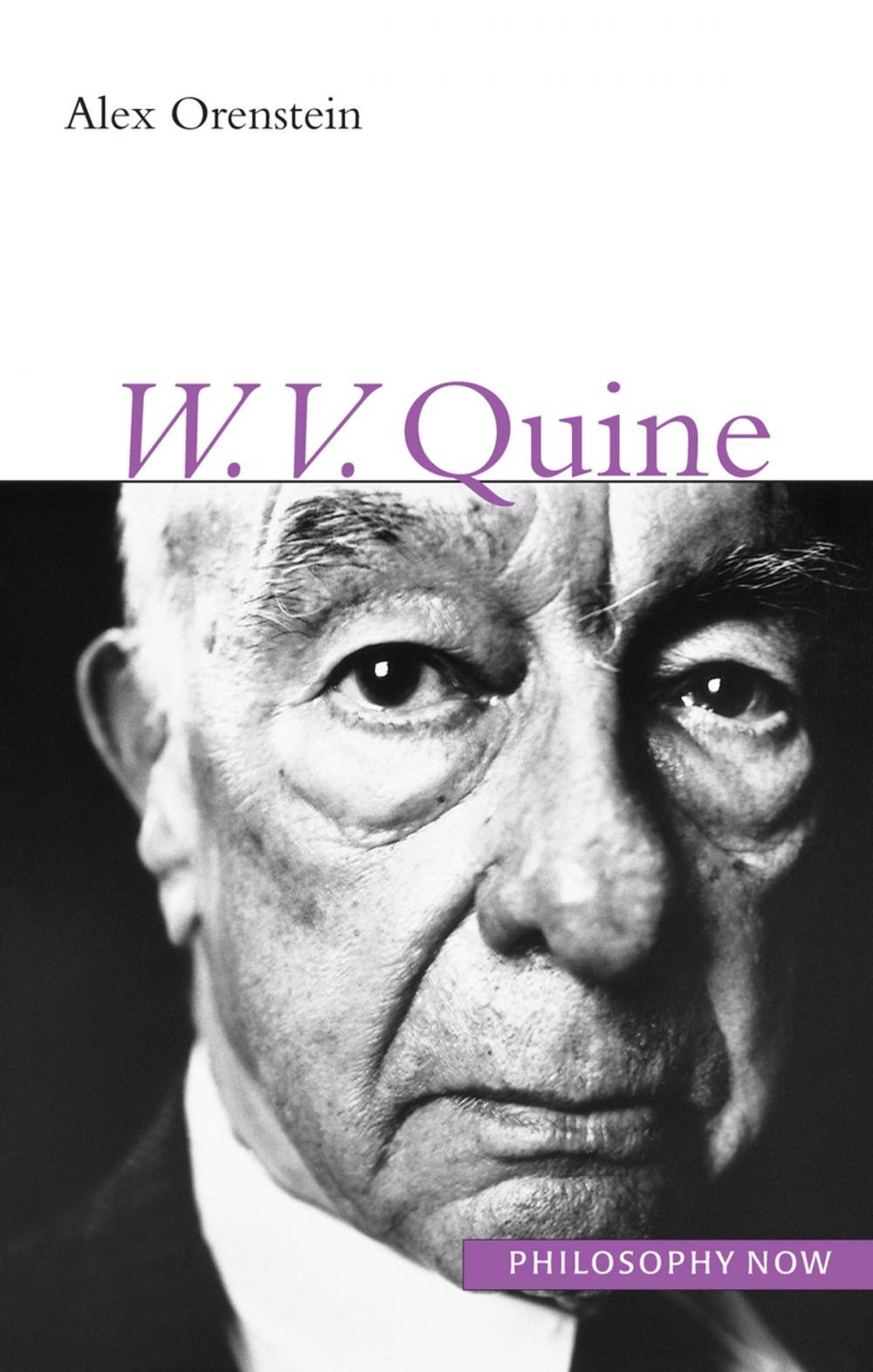 Big bigCover of W.V.O.Quine