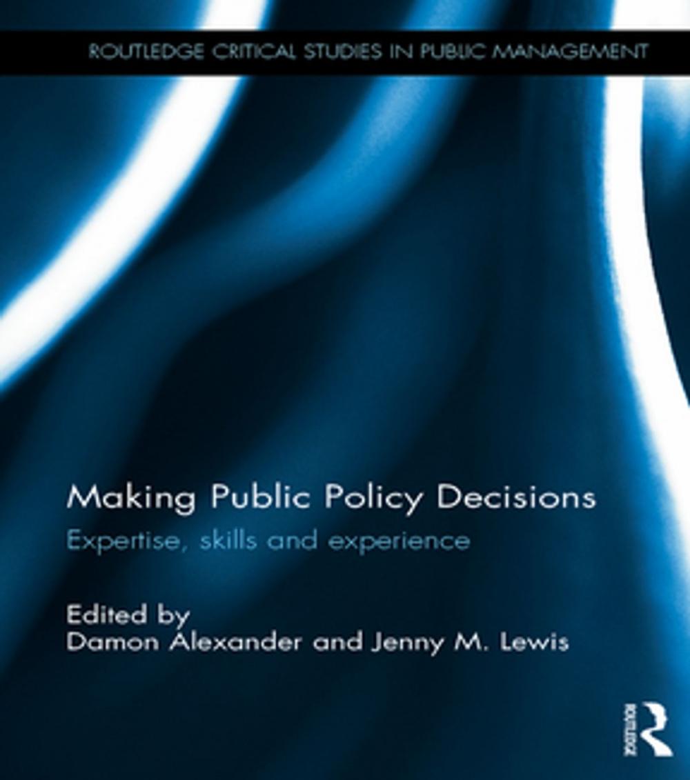 Big bigCover of Making Public Policy Decisions