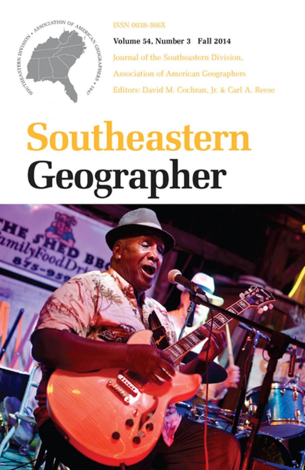 Big bigCover of Southeastern Geographer