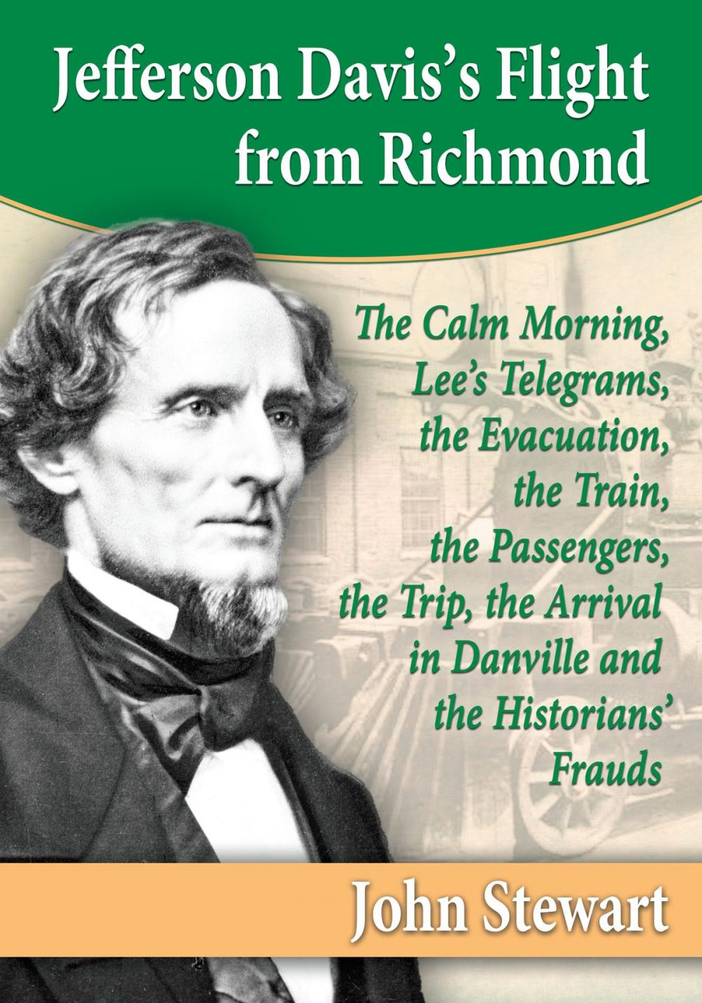 Big bigCover of Jefferson Davis's Flight from Richmond