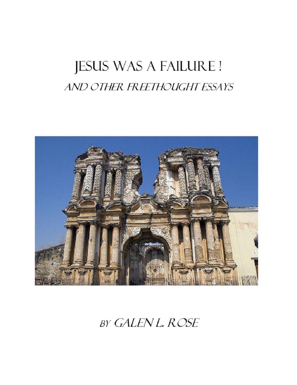 Big bigCover of Jesus Was a Failure!