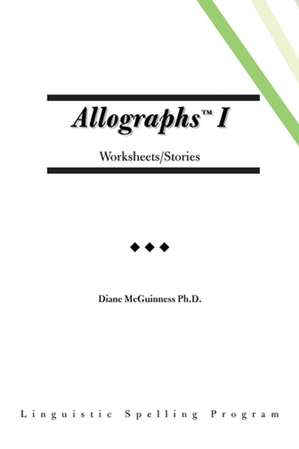 Big bigCover of Allographs I Worksheets/Stories