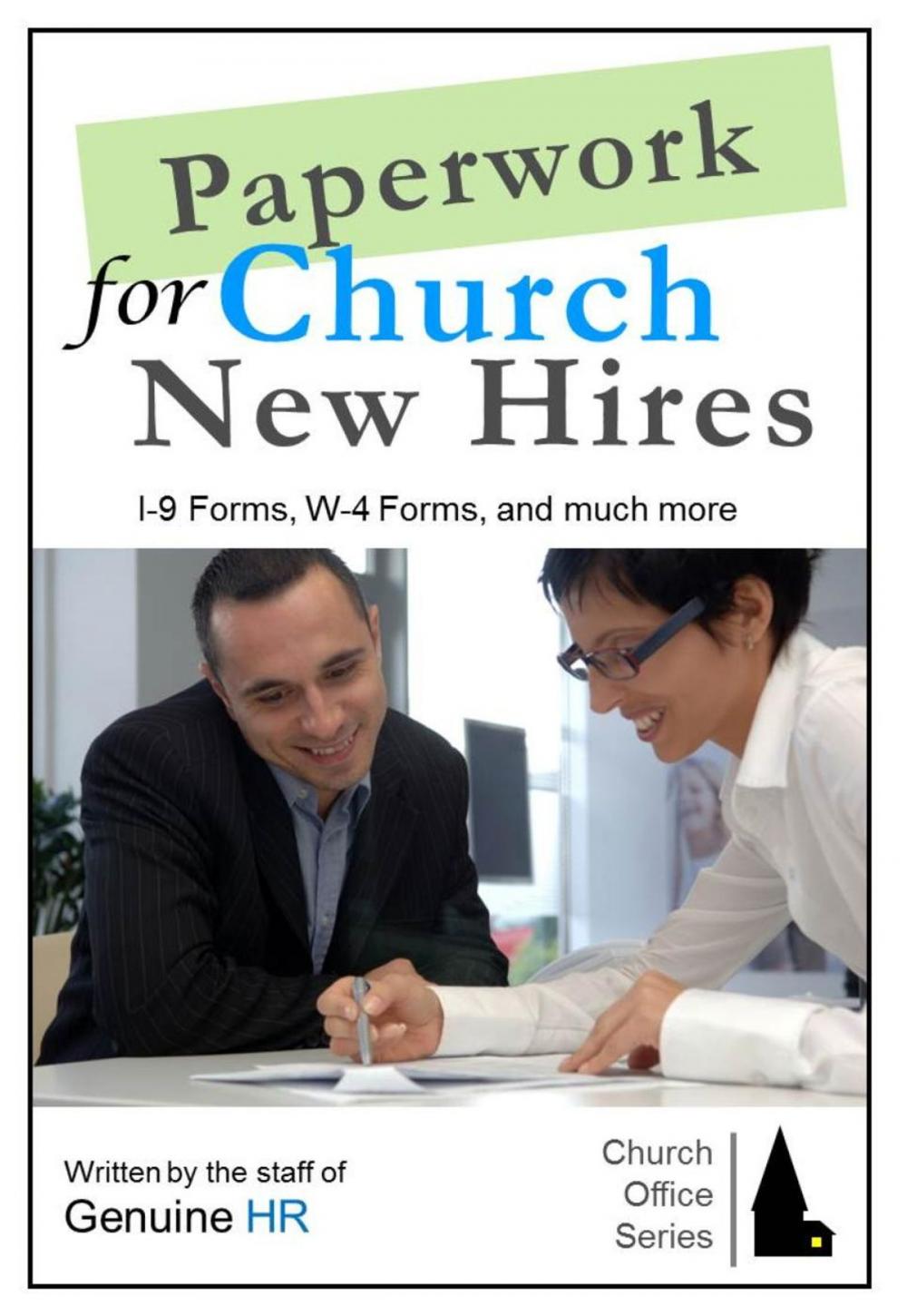 Big bigCover of Paperwork for Church New Hires